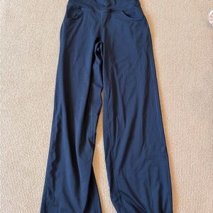 Women's Black Trousers, Athletic Material